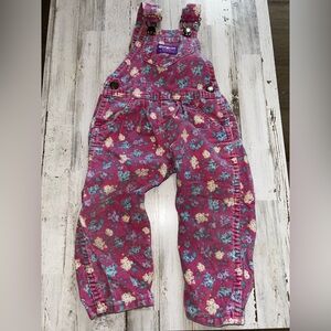 Vintage corduroy 80s OshKosh  Overalls